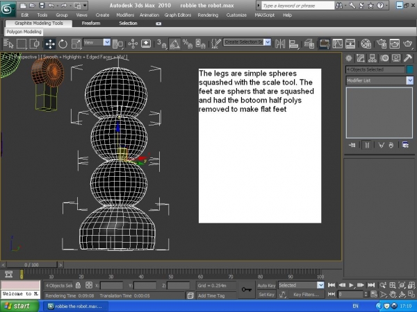 Creation of Robbie the Robot: Step 1